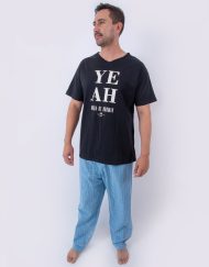 Jhl0126 - pijama larga verano YEAH HORA DE DORMIR