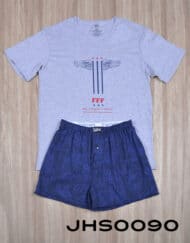 JHS0090 - pijama hombre short FEO FUERTE FORMAL