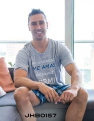 Jhb0157 - pijama bermuda SI EN VERDAD ME AMAS DÉJAME DORMIR