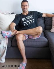 Jhb0162 - pijama hombre bermuda SI SOY POQUITO FLOJO