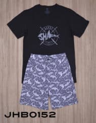 Jhb0152 - pijama bermuda DADDY SHARK