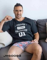 JHS0093 - pijama hombre short PILLOW FIGHT CHAMPION