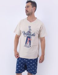 Jhb0073 - pijama bermuda NÓMADA