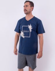 Jhb0100 - pijama bermuda PARADISE NEVER STOP DREAMING