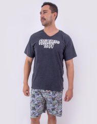 Jhb0165 - pijama hombre bermuda FLOJEANDO ANDO