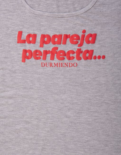 CMS0047 - camisón sin manga LA PAREJA PERFECTA… DURMIENDO - Imagen 2
