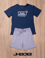 JHB0181 - pijama hombre bermuda GUAPO DORMILÓN