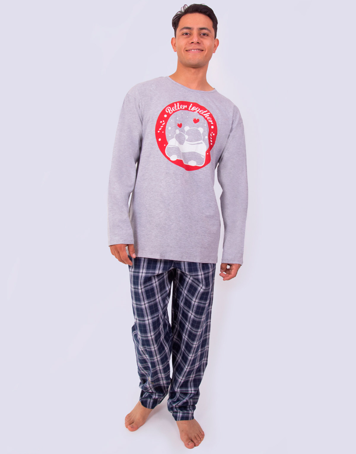 Jhi0221 - pijama hombre invierno BETTER TOGETHER