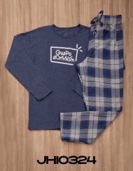 JHI0324 - pijama hombre invierno GUAPO DORMILON