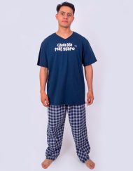 Jhl0189 - pijama hombre pantalón CADA DÍA MÁS GUAPO