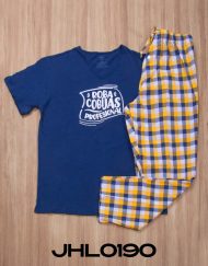Jhl0190 - pijama hombre pantalón ROBACOBIJAS PROFESIONAL
