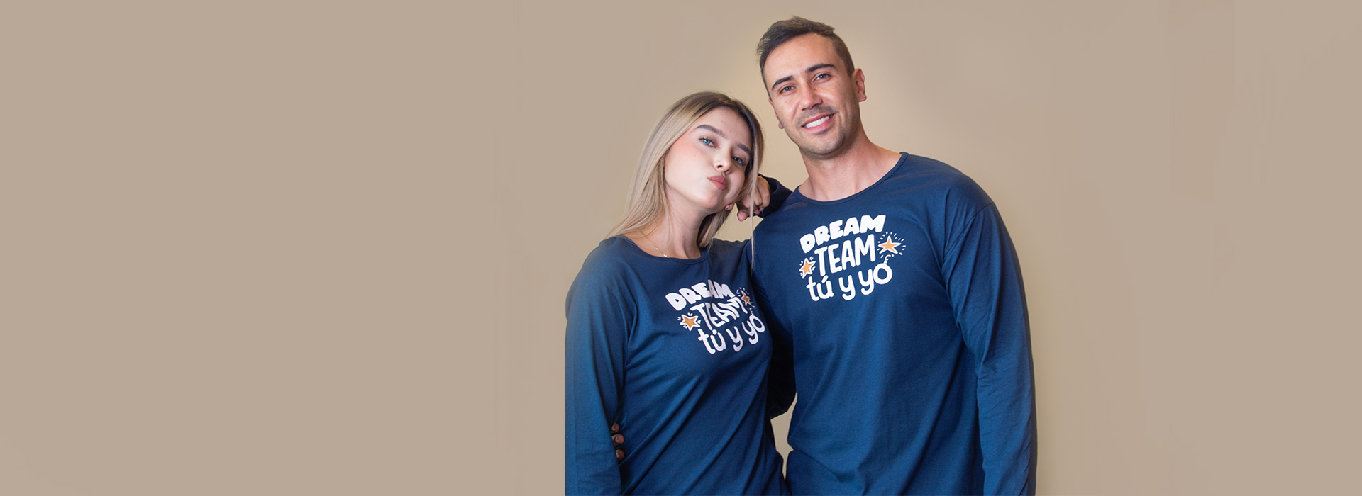 JMI0269 - pijama mujer invierno DREAM TEAM TÚ Y YO - Imagen 6