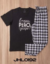 Jhl0195 - pijama hombre pantalón ENOJÓN PERO GUAPO