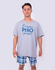 JHB0182 - pijama hombre bermuda ENOJÓN PERO GUAPO