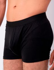 MBB0001 - Ropa interior hombre boxer ajustado brush Negro
