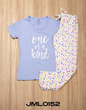 Jml0152 - pijama larga pantalón ONE OF A KIND