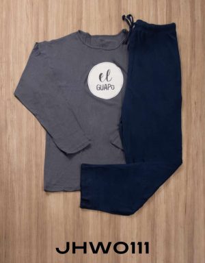 Jhw0111 - pijama hombre pants EL GUAPO