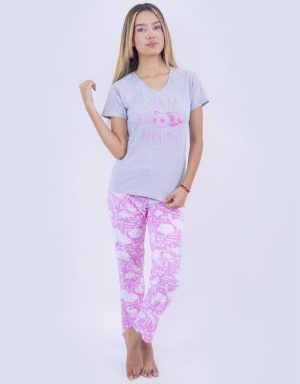 Jml0161 - pijama mujer pantalón I HATE MORNINGS