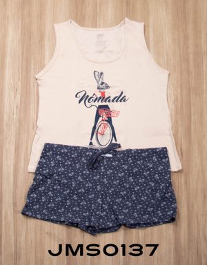 Jms0137 - pijama mujer short NÓMADA