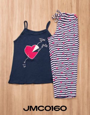 Jmc0160 - pijama mujer capri TACOS SERIES TÚ