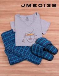 Jme0138 - pijama mujer invierno TÉ QUIERO
