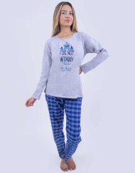 Jmi0123 - pijama mujer invierno I DO NOT BELIEVE IN FAIRY TALES BUT I BELIEVE IN YOU AND ME