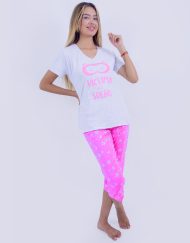 Jmc0165 - pijama mujer capri VÍCTIMA DEL SUEÑO