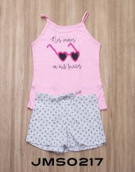 Jms0217 - pijama mujer short NOS VEMOS EN MIS SUEÑOS