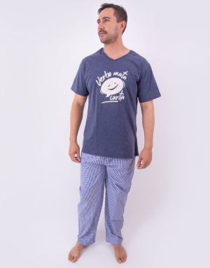 Jhl0153 - pijama larga verano VERBO MATA CARITA