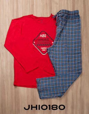 Jhi0180 - pijama hombre invierno ABS UNDER CONSTRUCTION (COMING SOON)