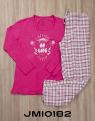 Jmi0182 - pijama mujer invierno FULE OF LIFE
