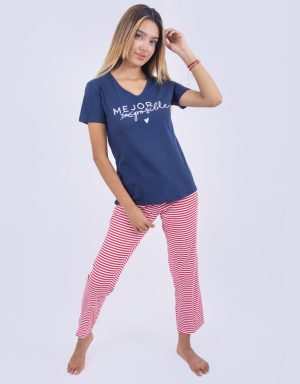 Jml0189 - pijama mujer pantalón MEJOR (IM)POSIBLE