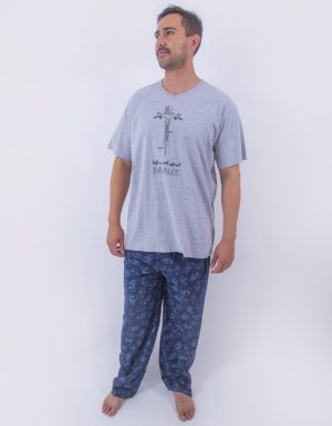Jhl0161 - pijama hombre pantalón LIFE IS ALL ABOUT BALANCE