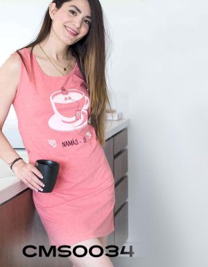 CMS0034 - camisón sin manga NAMÁS - TÉ