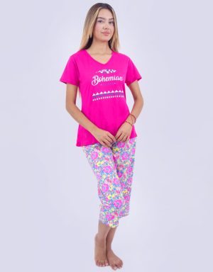 Jmc0193 - pijama mujer capri BOHEMIAN DREAMS
