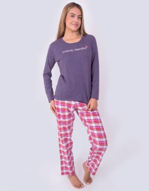 Jmi0217 - pijama mujer invierno PERFECTLY IMPERFECT