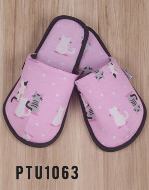 Ptu1063 - pantuflas gato mascota
