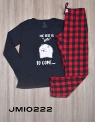 Jmi0222 - pijama mujer invierno THE BEST IS "YETI" TO COME