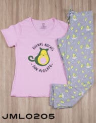 Jml0205 - pijama mujer pantalón BUENAS NOCHES DON AVOGATO