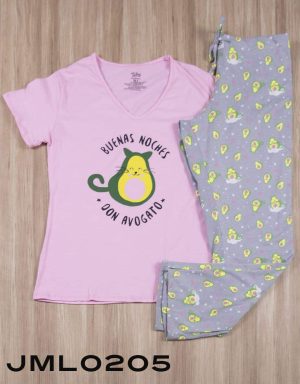 Jml0205 - pijama mujer pantalón BUENAS NOCHES DON AVOGATO