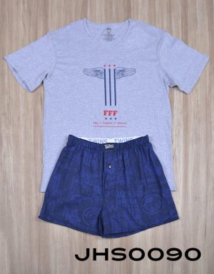 JHS0090 - pijama hombre short FEO FUERTE FORMAL