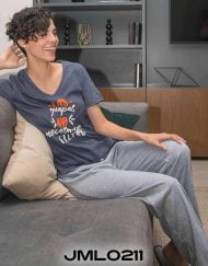 Jml0211 - pijama mujer pantalón LAS GUAPAS NO NECESITAMOS FILTRO