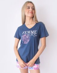 Jms0275 - pijama mujer short FEMME FATALE
