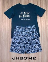 Jhb0142 - pijama bermuda A TIRAR LA TOLLA.. EN LA PLAYA