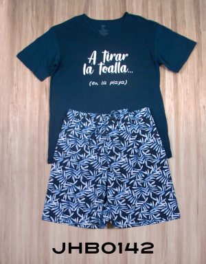 Jhb0142 - pijama bermuda A TIRAR LA TOALLA.. EN LA PLAYA