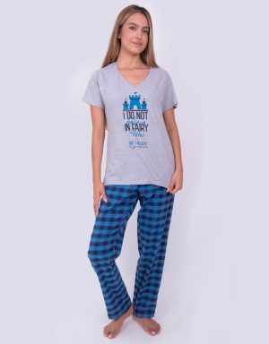 Jme0123 - pijama mujer invierno I DO NOT BELIEVE IN FAIRY TALES BUT I BELIEVE IN YOU AND ME