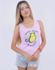 Jms0270 - pijama mujer short BUENAS NOCHES DON AVOGATO