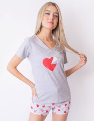 Jms0271 - pijama mujer short TACOS SERIES TÚ