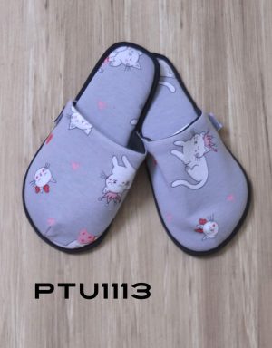 Ptu1113 - pantuflas gato mascota