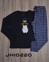 Jhi0220 - pijama hombre invierno YOU LIGHT ME UP